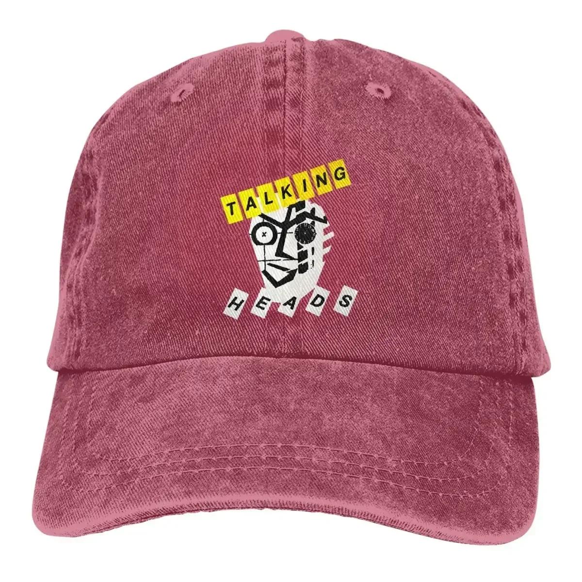

Summer Cap Sun Visor Best Logo Music Rock Hip Hop Caps Talking Heads Cowboy Hat Peaked Hats One Size