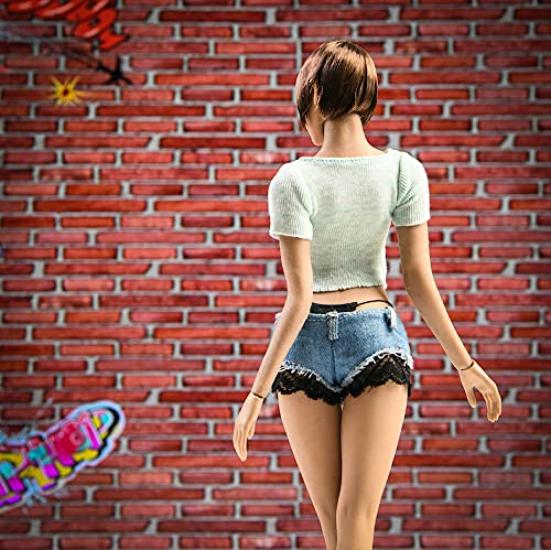 Figure 19XG65D Summer Sexy Denim Shorts and Clothes Set and Head Not [TOYBARJAPAN] 1/6 Accessories/VSTOYS Vest, T-Back (Body Included)