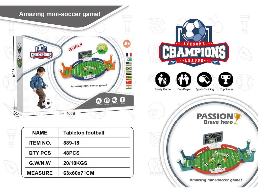 Cross-Border Table Football: Children's Educational Toy for Double Player Home Use & Parent-Child Interaction