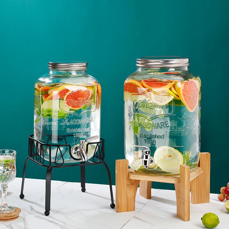 Cola Beverage Bucket with Faucet - Ideal for Lemon Juice, Fruit Tea, Cocktails, and Cold Water