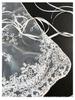 French Lace Bow Ribbon Veil for Bridal Photography
