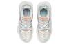 Women's Sneakers Li-Ning Li Ning Qianhangce Cushioning Slip Resistant Low top Casual Shoes Women's Mist White