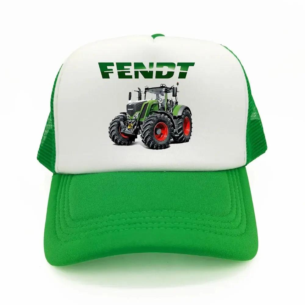 Fendt Trucker Cap Unisex Funny Farming Tractor Agriculture Fendt Hat Baseball Cap Cool Summer Unisex Mesh Net Caps
