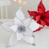 P Handmade Artificial Flower Oranment Easy To Use Xmas Decorative Flowers  Home Decor
