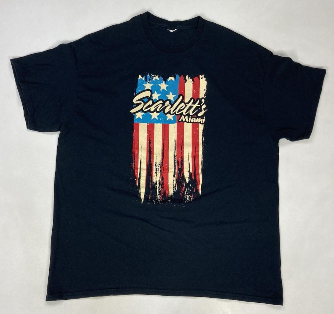 Scarlett’s Miami Florida Strip Club Graphic T-shirt Men XL Black XL