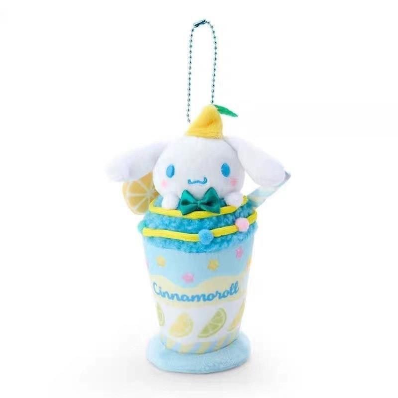 

Adorable Sanrio Kuromi Plush Toy With Ice Cream Design Perfect Gift For Kids Cinnamoroll Parfait
