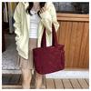 2023 Women's Large Capacity Quilted Nylon Tote - Versatile Autumn/Winter Fashion Shoulder Bag