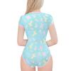 LittleForBig Vuxen Jumpsuit Pyjamas [Nöjespark] Slät och Silkeslen Känsla Bodysuit, Storlek 4XL