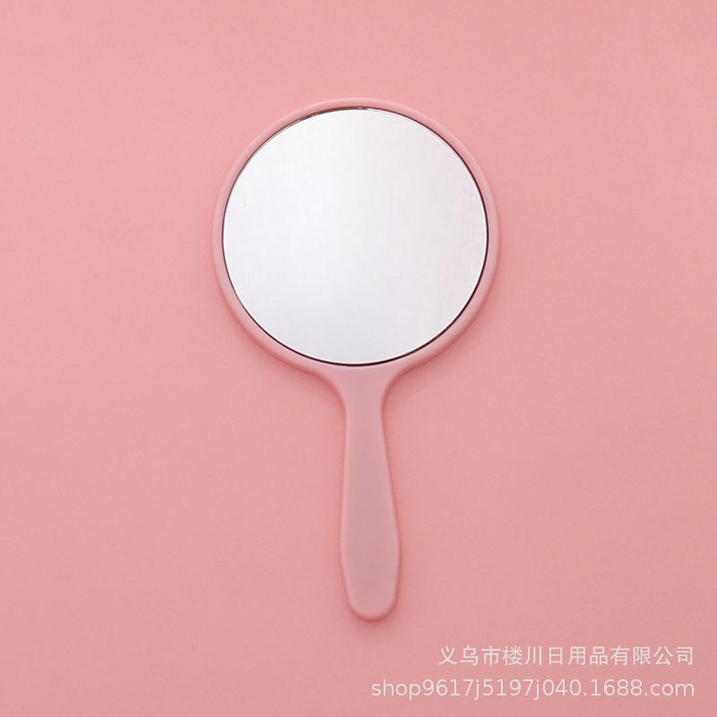 

Ручное маленькое зеркало DIY круглое зеркало портативное зеркало для макияжа креативное милое портативное зеркало с ручкой 4