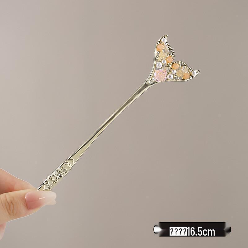 Tassel Flower Hairpin: Elegant Chinese Style Hanfu & Qipao Hair Accessory for Women