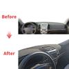 Fit for Hyundai Santa Fe Santafe  2007 2008-2012 Dashmat Dashboard Cover Pad DashMat Sunshade Protective Carpet Car Accessories