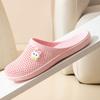 Summer New Flat-bottomed Bag Head Slippers Women's Soft Bottom Non-slip Indoor Bathroom Mop Beach Mop Casual Outer Wear Hollow Mop