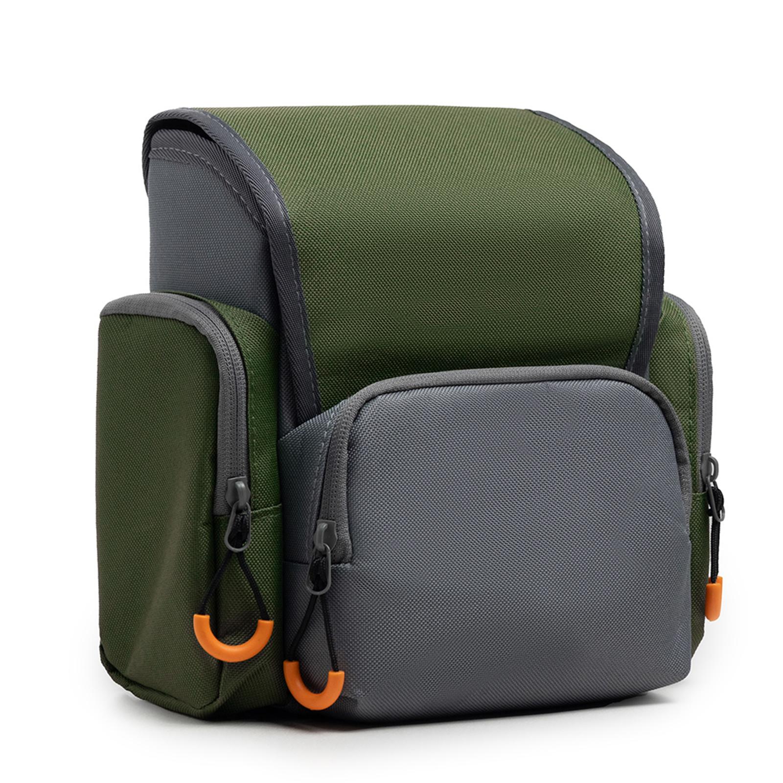 

Bino Harness Bag with Rangefinder Waterproof Pouch Adjustable Large Capacity Bino Case for Hunting Hiking зелений