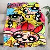 1PC The Powerpuff Girls printed blanket, all season lightweight home office outdoor nap multifunctional blanket A7