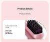 Portable Rechargeable Dual-Purpose Hair Straightening Comb: Wireless, Damage-Free, Long-Lasting Styling for Straight or Curly Hair and Bangs