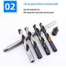 Twist Drill Bit Set for Woodworking (14-25mm, M10 Thread)