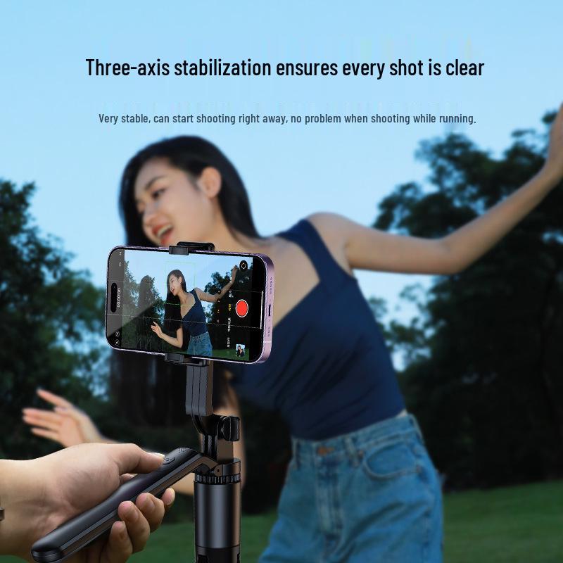 Portable Selfie Stick Tripod with Bluetooth Remote for Photography and Travel
