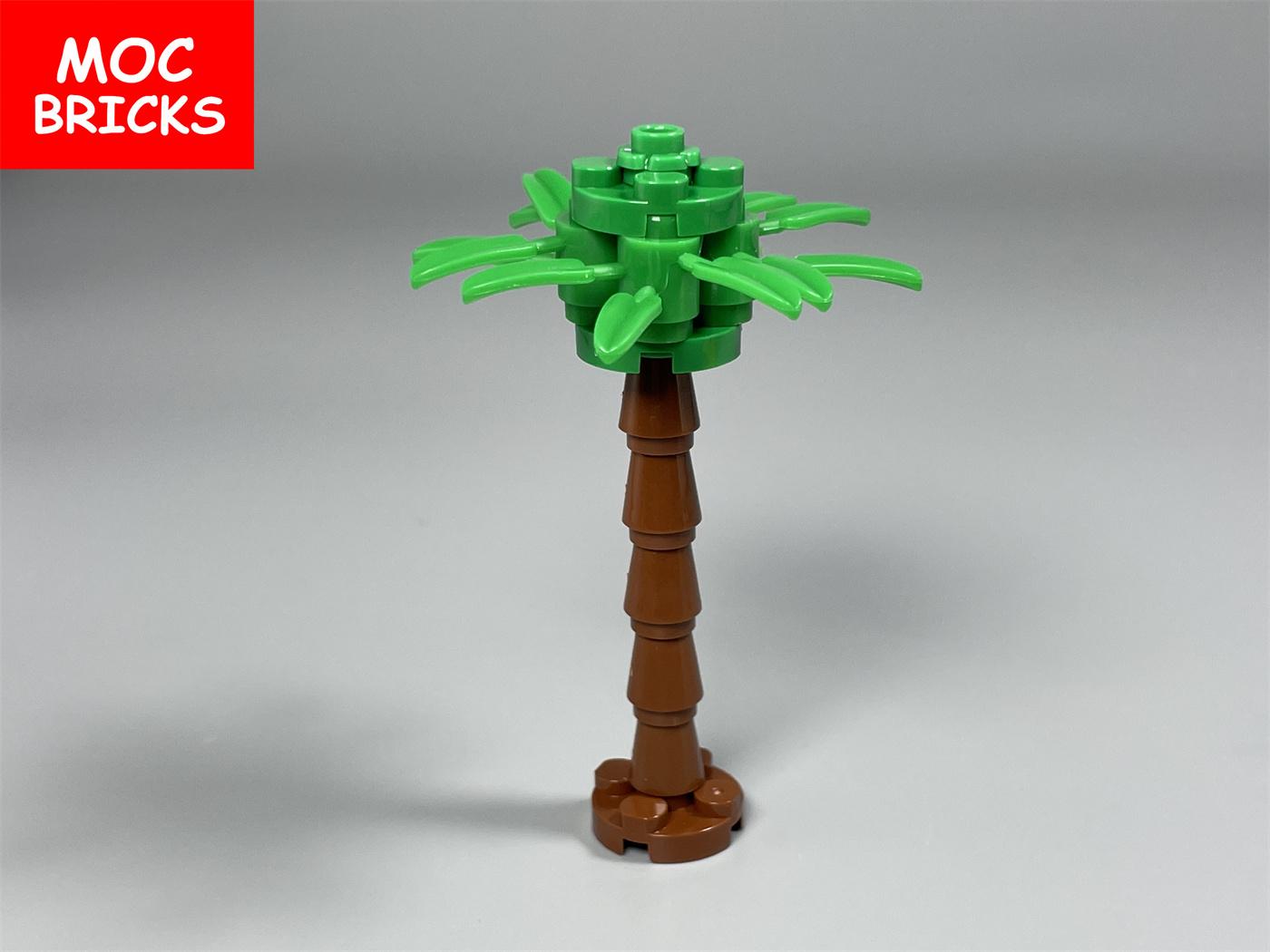 

MOC Bricks Beach Ocean Palm Torso Pants Muscle Figure Ski Glasses Particles Assembled Building Blocks Children s Playthings