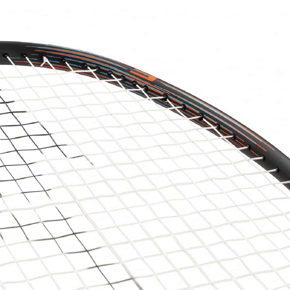 Mizuno AcroSpeed 3 Badminton Frame Only Sold Soft Case 73JTB403 Racket, Unisex, (Strings Separately), Included, Black/Orange,