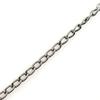 Chanel COCO Mark Necklace Silver / Black metallic/Rhinestone 34.1g Women Used