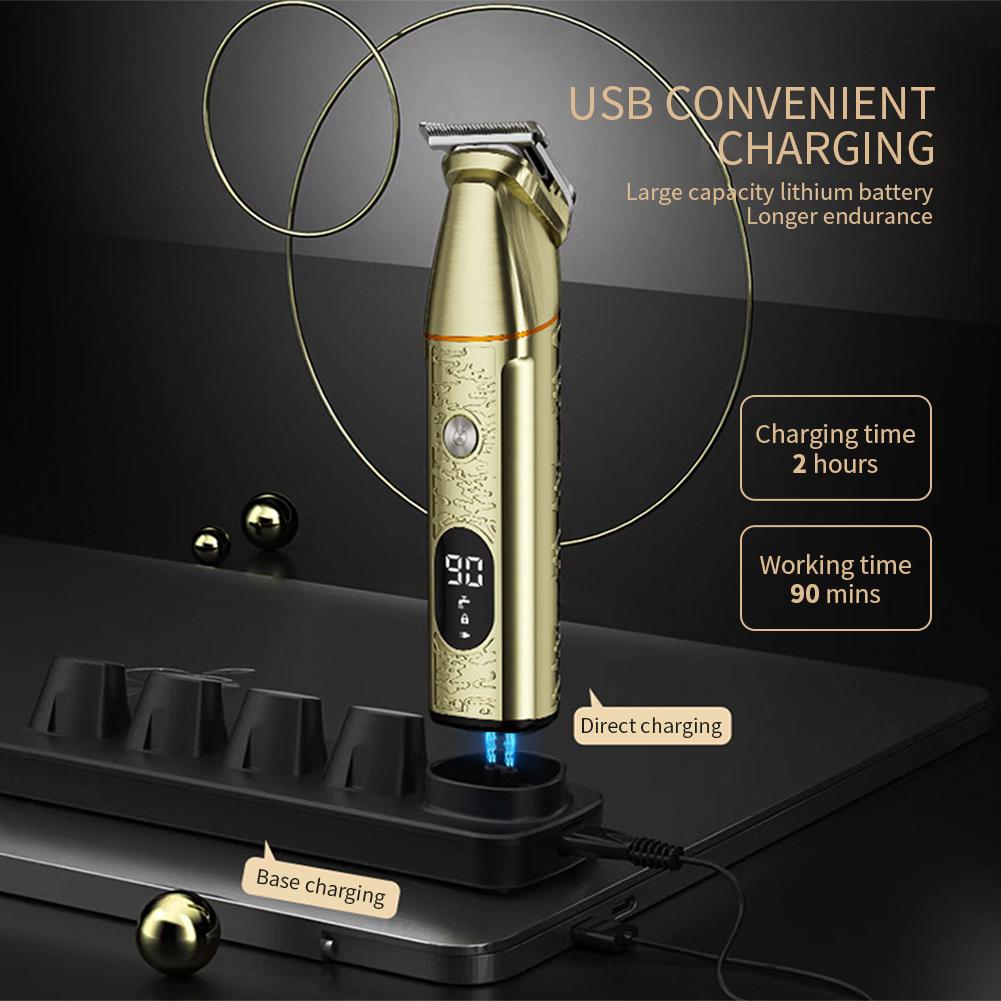 Hair Clippers for Man All In One Men's Epilator Cordless Waterproof Hair Trimmer Beard Trimmer Grooming Kit
