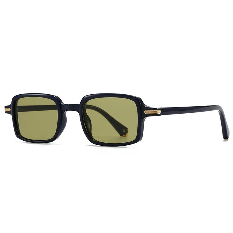 Classic Rivet Vintage Square Sunglasses Women For Men Male Luxury Brand Designer Sun Glasses Punk Popular Hip Hop Shades Uv400