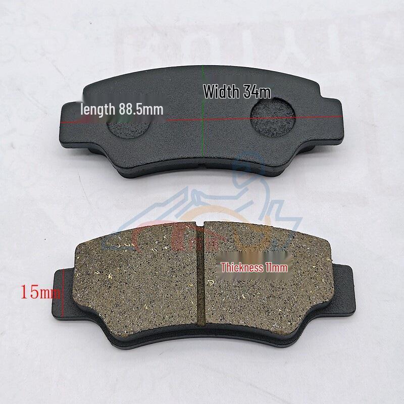 Front and Rear Brake Pads for ATV CFORCE 400/450/500 and Dayang Electric Four-Wheelers