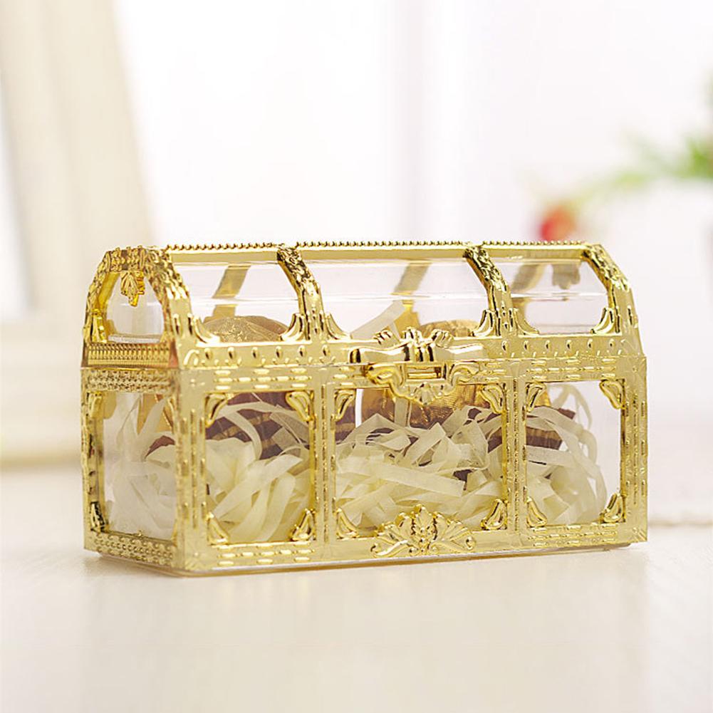 Fashion Ornaments Festival Plastic Treasure Gift Organizer Candy Jewelry DIY Box Trinket Storage Container