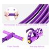 Multifunction 4/6-Tube Pedal Puller Resistance Band with Handle Elastic Yoga Sit-up Pull Rope Men Women Pedal Tensioner Exerciser Workout Equipment