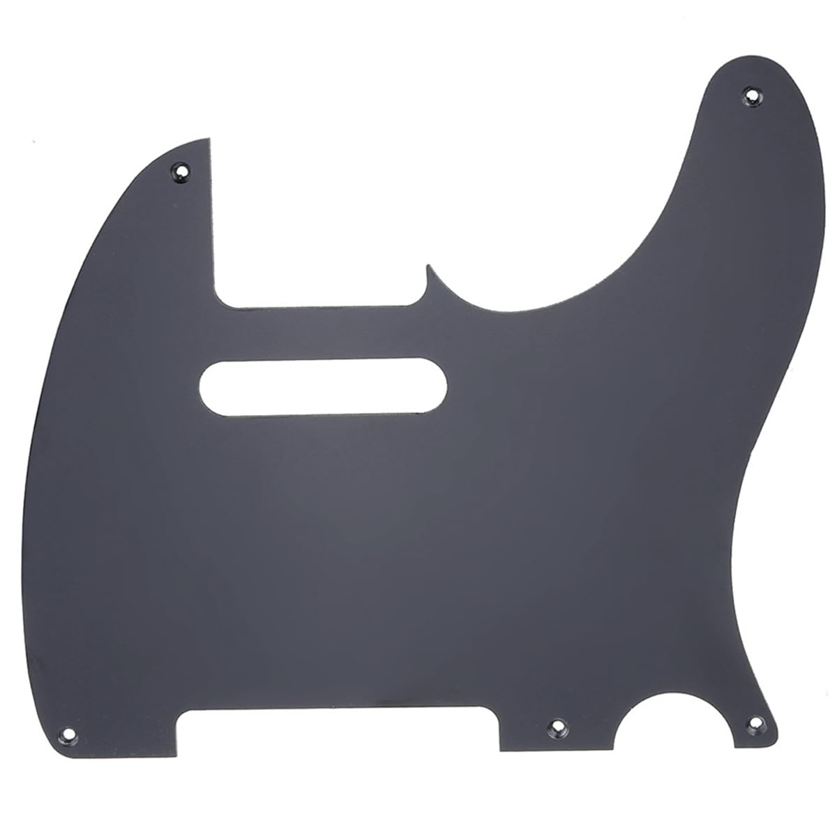 

Musiclily Pro 5-Hole Telecaster Pickguard, Made in Japan for Fender Japan Tele Electric Guitars, Black, 1 Piece
