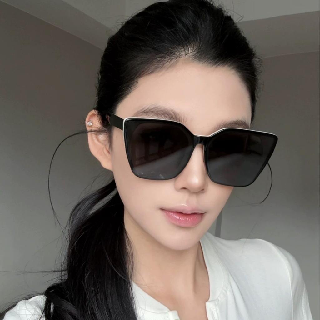 Popular Square Round Face Glasses Sunscreen Fashionable Unisex Large Frame Sunglasses Hot-Selling Sunglasses