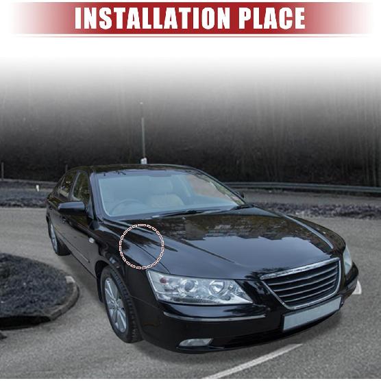 ACROPIX Front Driver and Passenger Side ABS Wheel Speed Sensor Fit for Cadillac SRX 2010-2012 No.15921849 - Pack of 2