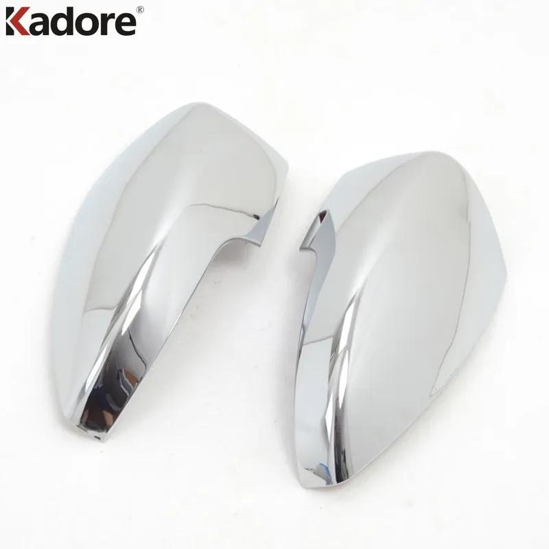For Ford Kuga Escape 2013 2014 2015 Chrome Car Rearview Mirror Cover Trim Side Wing Mirror Cap Frame Overlay Accessories