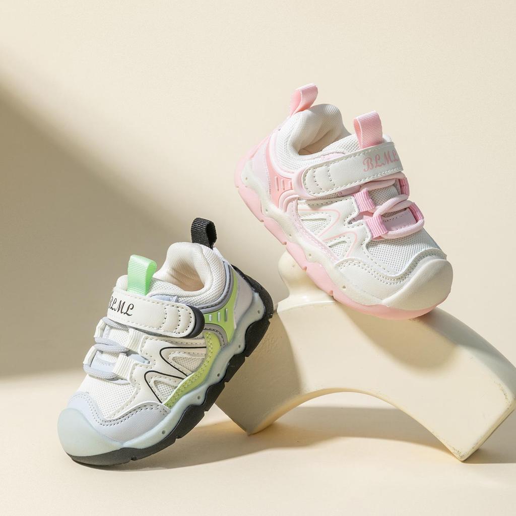 2025 Autumn Toddler Girls' Breathable Non-Slip First Walking Shoes