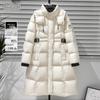 Tachi Women's Mid-Length Hooded 90% Duck Down Parka