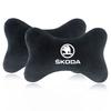 YCGG5 Car Headrest Pillow Seatbelt Shoulder Pad for Skoda Octavia 2 3 Fabia Superb Rapid Kodiaq Karoq Auto Accessories