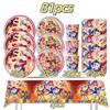 Incredibili Decorazioni per Festa di Compleanno Digitalizzate Stoviglie da Circo Tazza Piatto Tovaglioli per Bambini Photo Booth Forniture per Festa Baby Shower