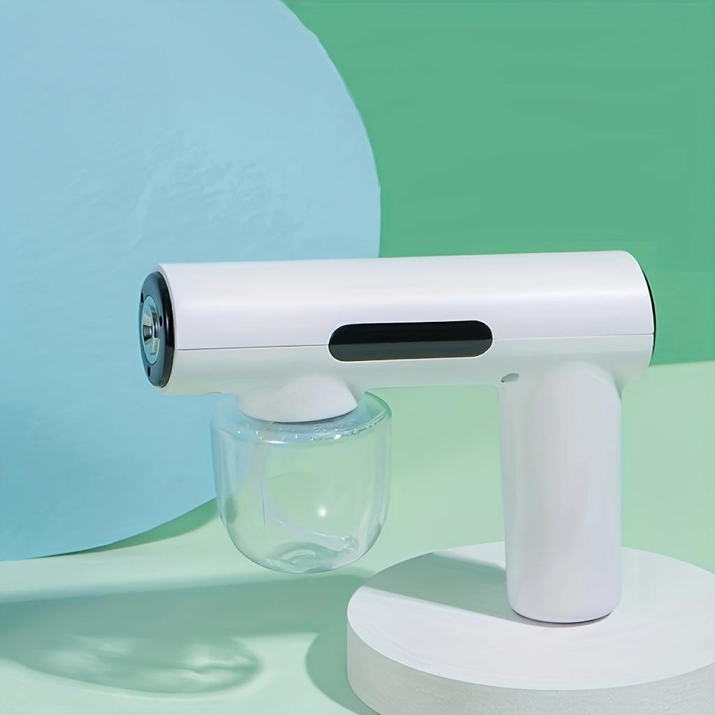 

Мини-портативный заряжаемый распылитель дезинфицирующего средства, стерилизующий распылитель с нано-синим светом, мощный ручной распылитель, стерилизующее средство паром белый