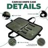 Portable Roller Tool Bags Multifunction Chef Knife Bag Practical Handbag Kitchen Portable Storage Bag Chef Bag File Roll Storage