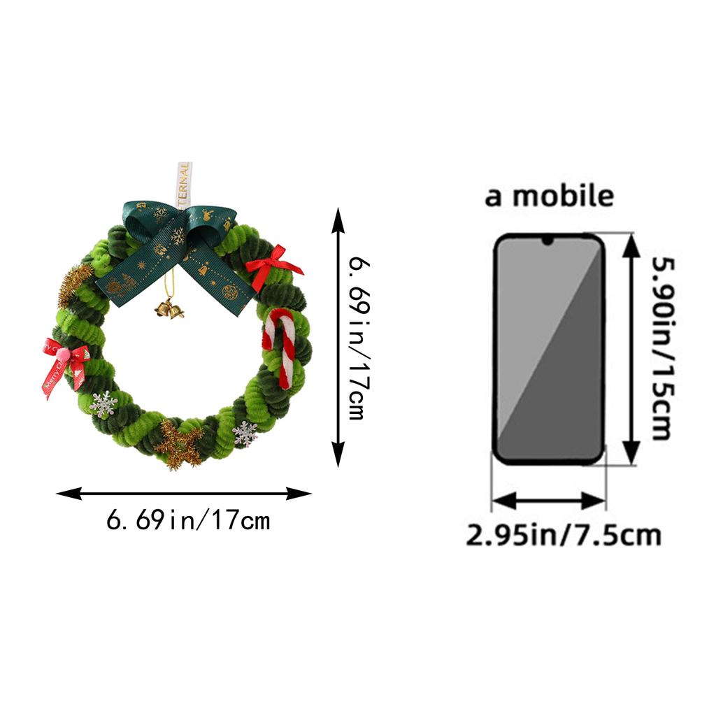 Christmas Decorations Suitable For Holiday Home Outdoor Indoor Mantel Window Cabinet Christmas Tree Front Door Decoration
