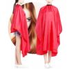 Hairdressing Cape Unisex Waterproof Adjustable for Salon Barber Styling Hair Cutting Red