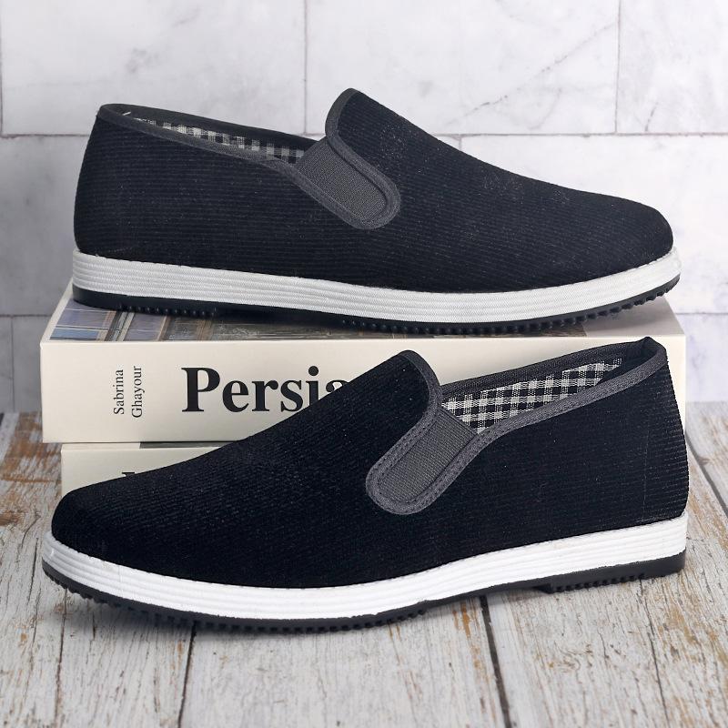 

Manual online ******* single cloth shoes for old men and women, ****** breathable and lightweight walking shoes, pure handmade rubber s**t soles 44