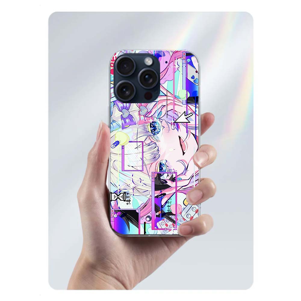 Needy Girl Streamer Overload Clear Phone Case For Iphone 17 Air 16 Pro Max 15 Pro 14 Plus 17E 16E 11 13 12 Mini Cover Cases Fund
