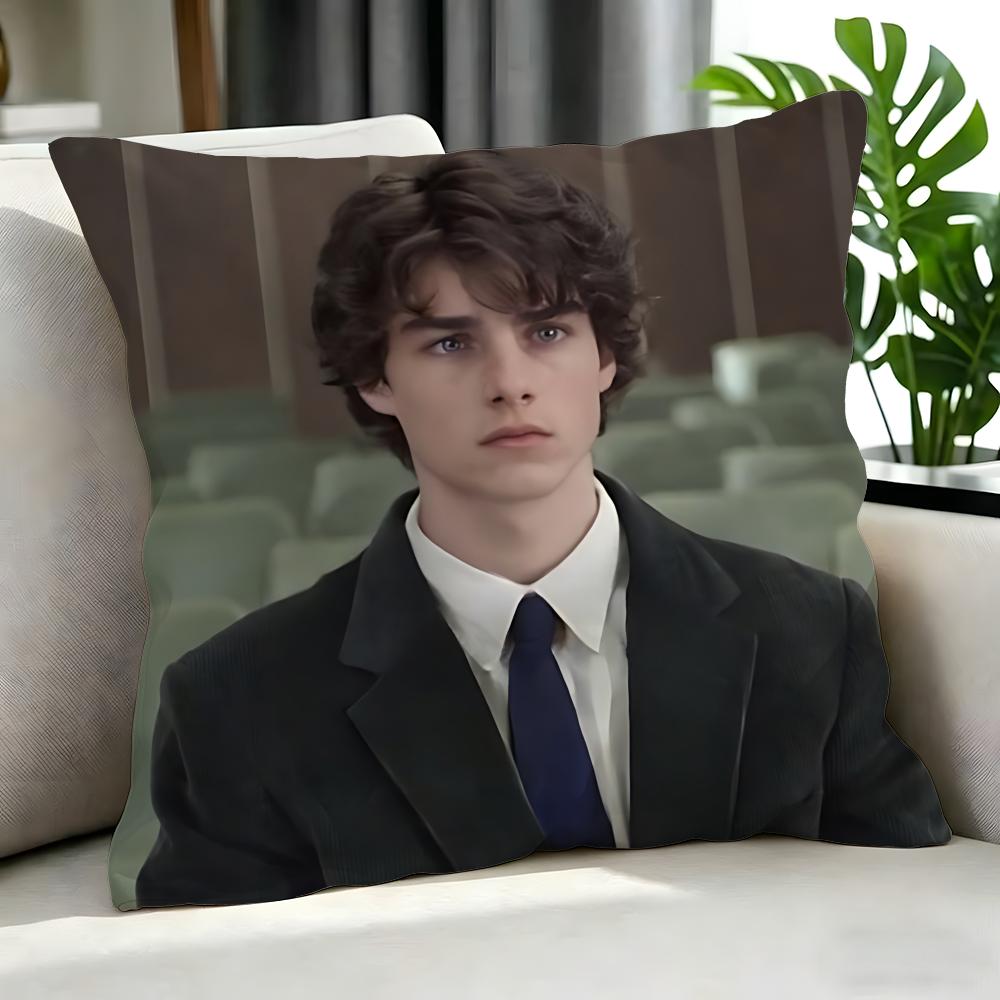 movie - Tom Cruise Cushion Cover Cushion Cover Set 4Pcs 50x50 45x45 40x40 Pillowcase Decorative Sofa Home Decor