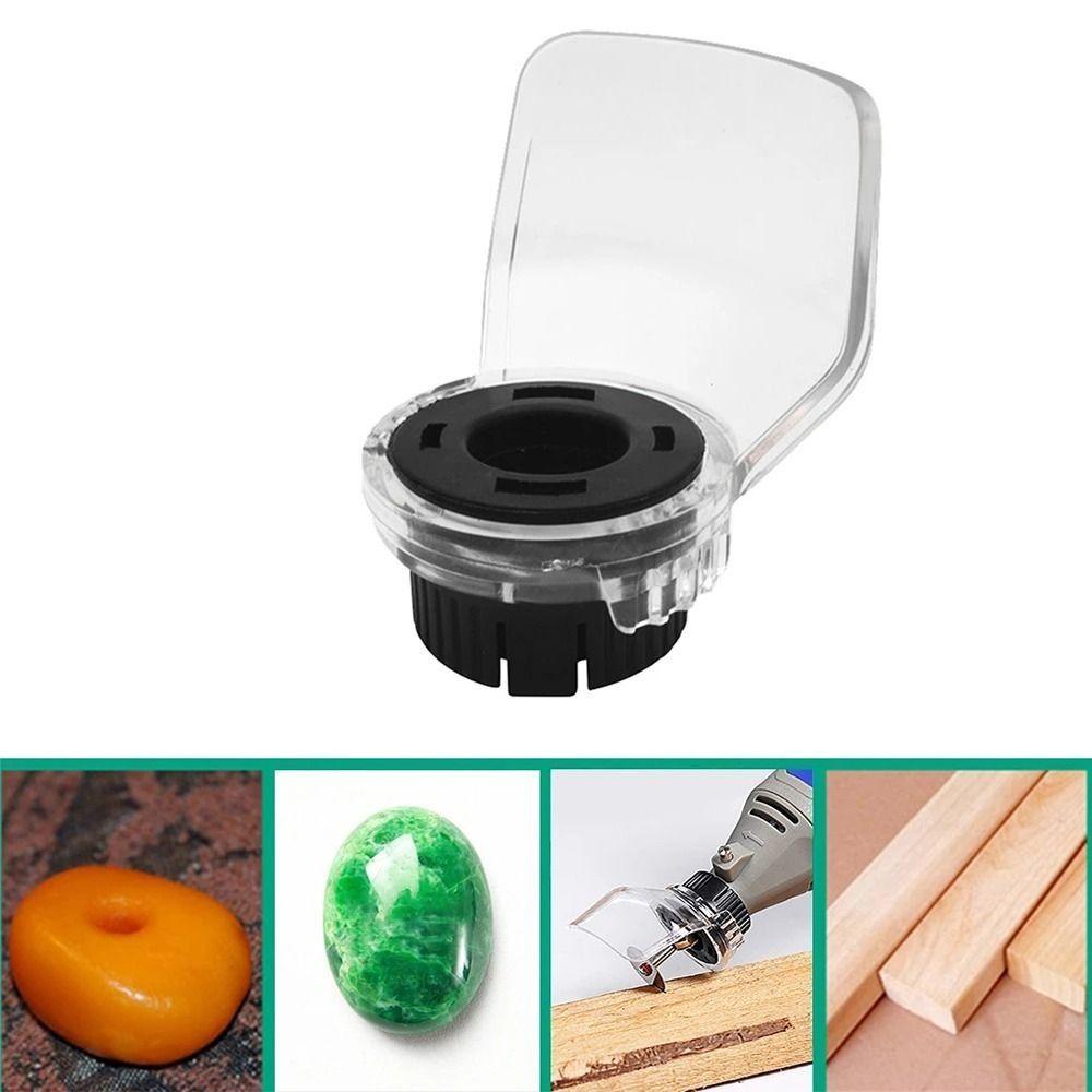 Practical Dust Block Design Rotary Tool Protective Cover Lightweight Durable Plastic Electric Grinding Protection Cover