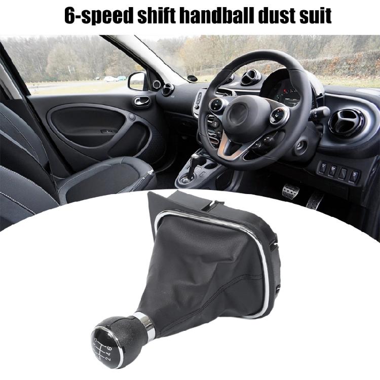 Comfortabele Auto Interieur Decoratie 6 Snelheid Pookknop Versnellingspook Met Beschermende Balg Voor Golf MK5 MK6