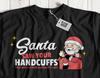 Unisex Funny Santa's Naughty List T-Shirt Christmas Rude BF, Husband & GF Gifts