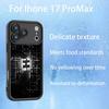 Art Puzzle Interesting Phone Case For iPhone 17,16,15,14,13,12,Pro,Max,Plus,E,SE4,Air, emery Black Full Coverage TPU