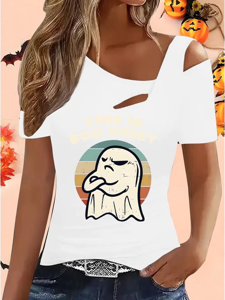 Women's Loose  Halloween and Christmas Gift Tops Blouse Shirt