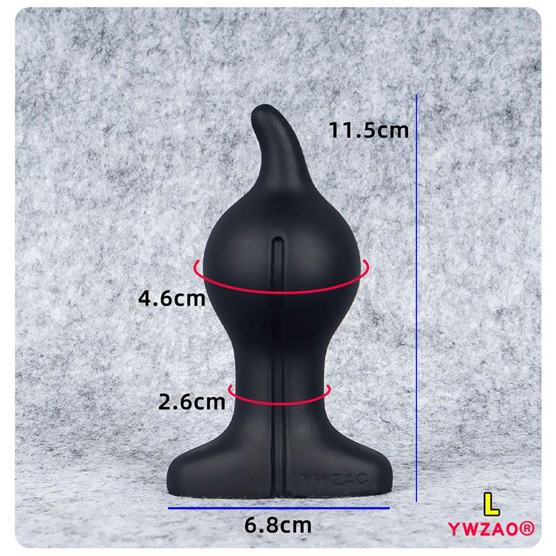 YWZAO Analplugs Flüssigsilikon Weich Kreisförmig Für Äußere Anwendung G97